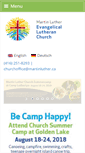 Mobile Screenshot of martinluther.ca